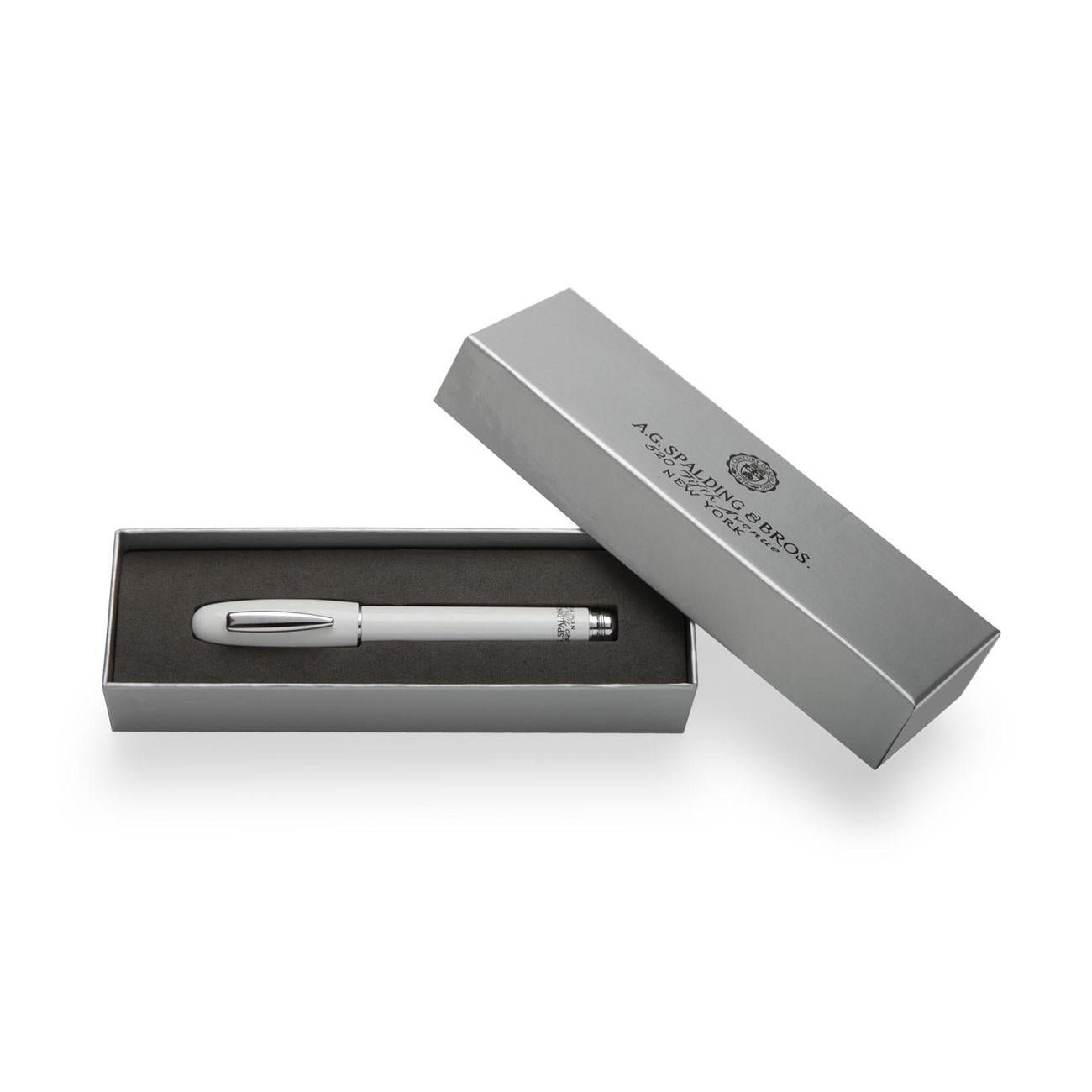 Penna Short Classic Roller Unisex Bianco 170131U 001 BIANCO A.G. SPALDING&BROS 