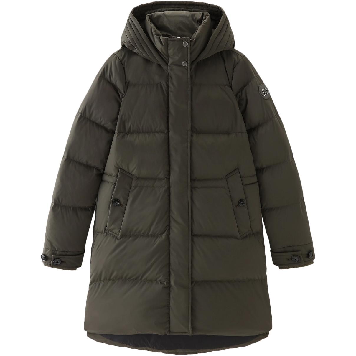 Piumino Alsea Puffy Donna Darkgreen CFWWOU0697FRUT1148 614 DARKGREEN WOOLRICH 