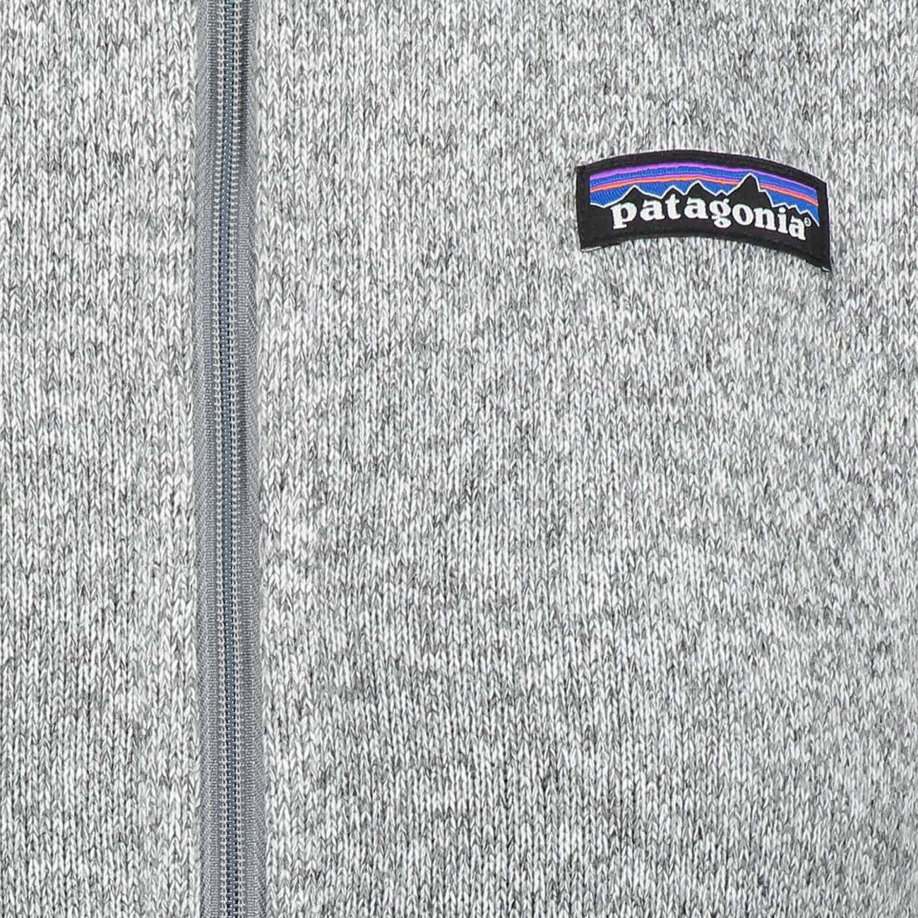 Gilet Better Sweater In Pile Donna Bcw Birch White 25887 BCW BIRCH WHITE PATAGONIA 