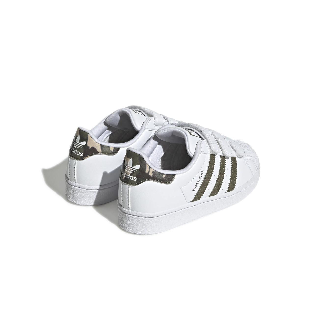 Sneakers Superstar Kids Bianco Camo HQ4285 FTWWHITE/OLISTR/FTWWHITE ADIDAS 