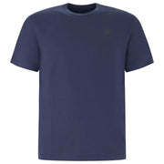 T-Shirt Logo In Tono Newton 25SBLUH02193-004547 888 BLU BLAUER 