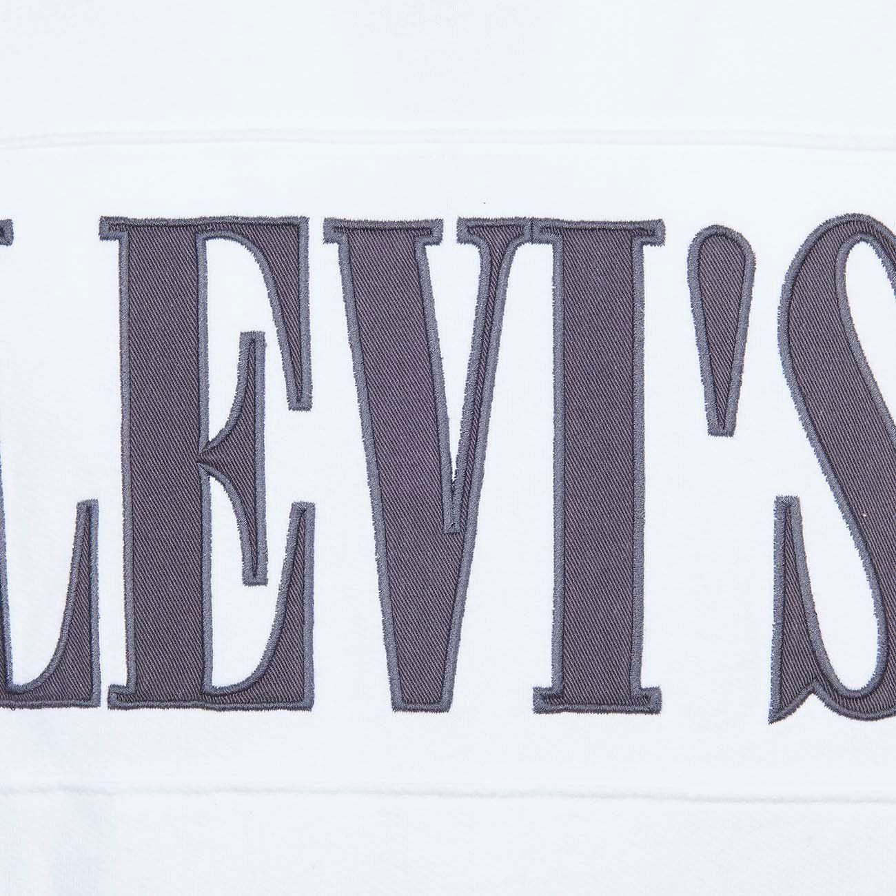 Felpa Pieced Hoodie Uomo Bianco Nero LEVI/85620/0001 BCO/NERO LEVIS 