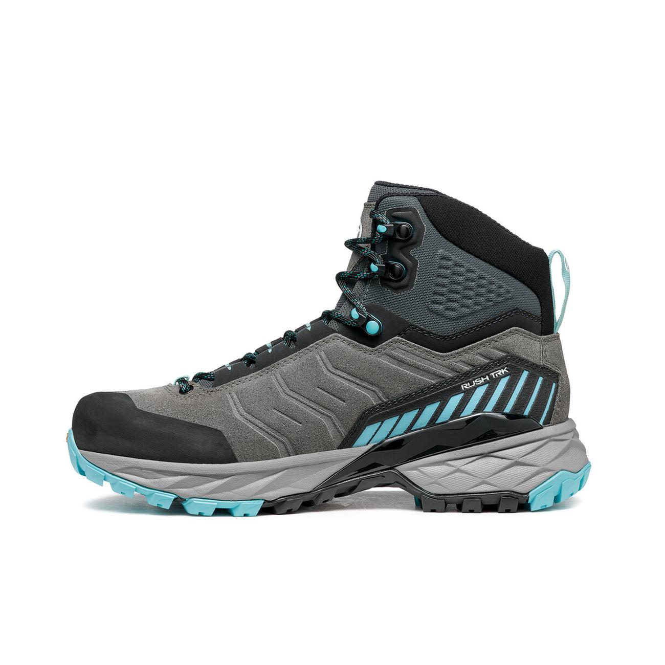 Scarpe Da Trekking Rush Trk Pro Gtx Rha Free-Dome Donna Midgray Aqua 63143-202 3 MIDGRAY-AQUA SCARPA 