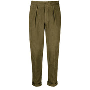 Pantalone Alessandro Velluto Pince Roccia Uomo Military Green E35C00/W/28511 759H MILITARY GREEN GTA 
