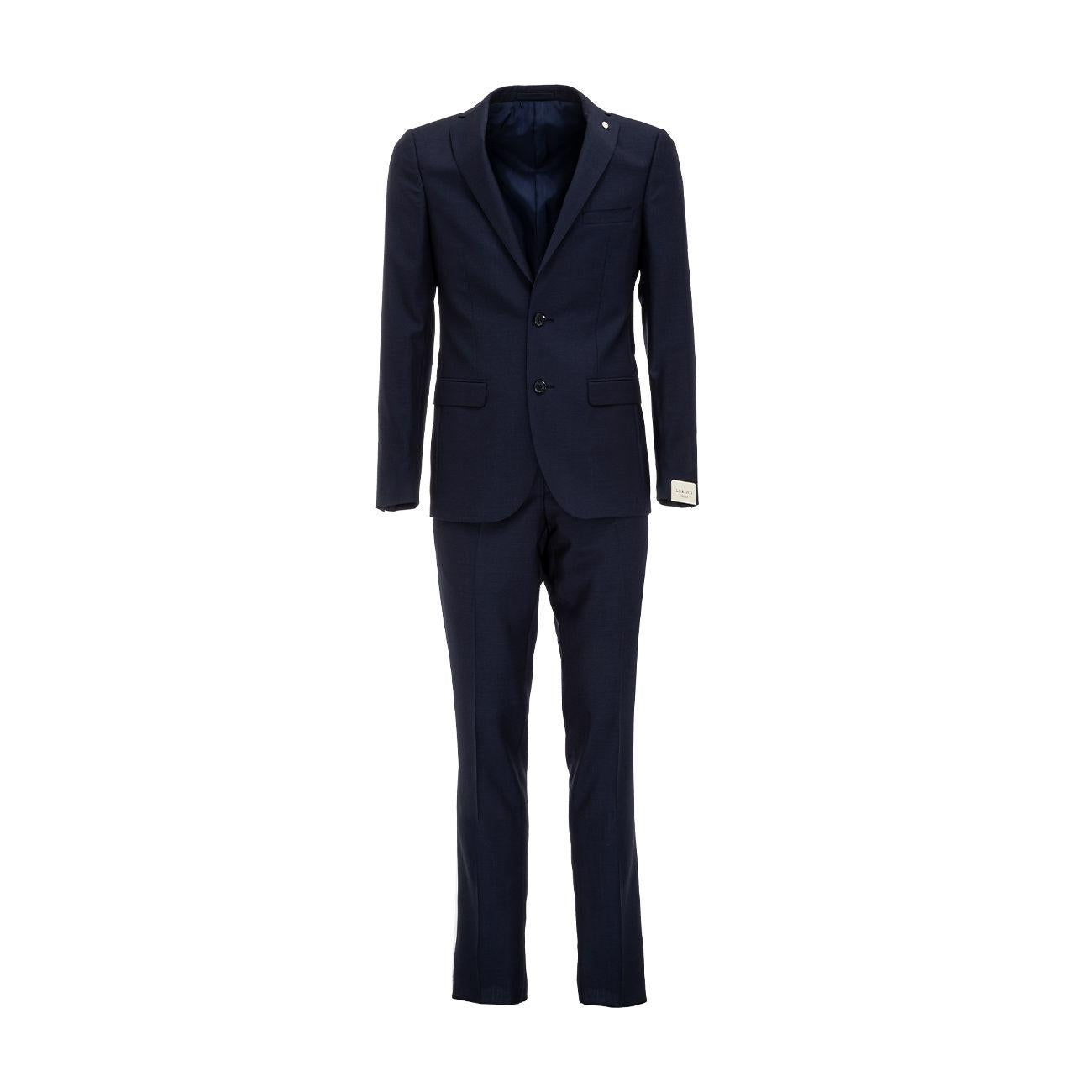Abito Fresco In Lana Uomo Blu Navy 24090/3183 6BLU NAVY L.B.M.1911. 