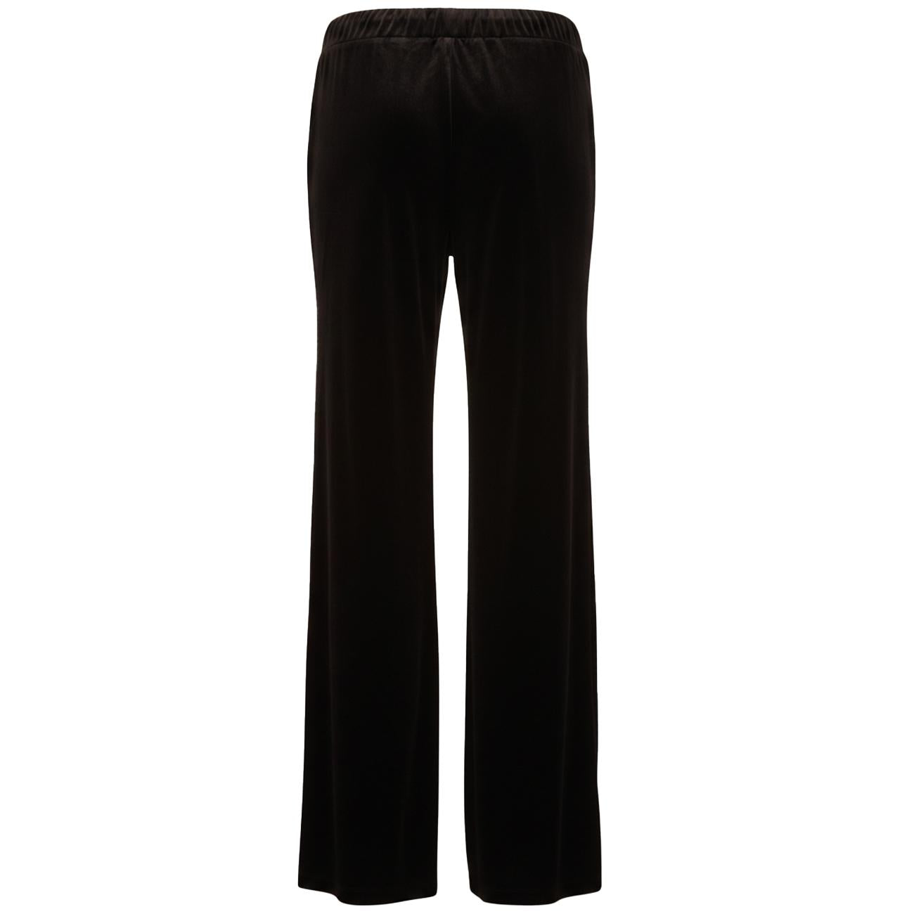 Pantalazzo In Velluto 255W1012 - BW 029 NERO ANIS WHITE 