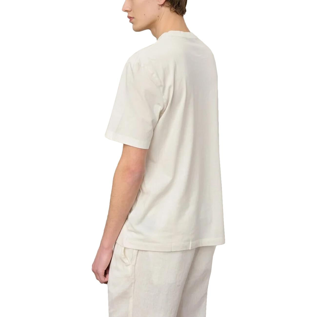 T-shirt Eutaw Con Logo Tonale 26SBLUH02302-007439 102 BIANCO NEVE BLAUER 