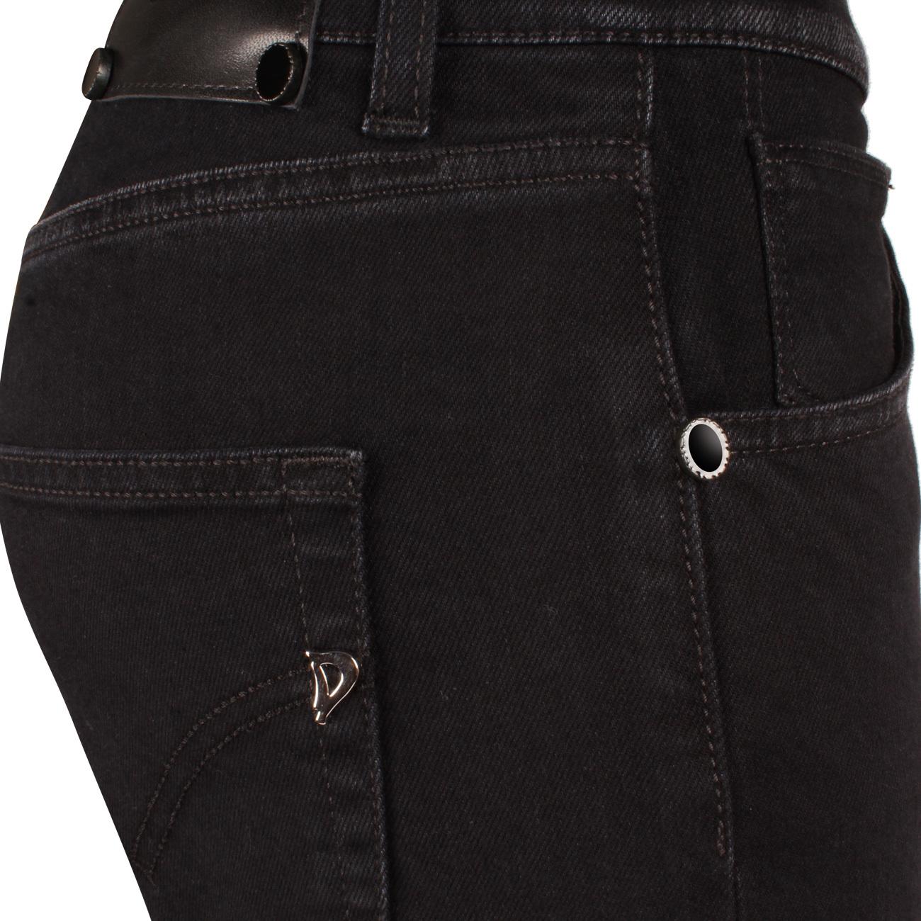 Pantalone Dalia Gioiello Donna Nero DP651 DSE249 DL1W 999 NERO DONDUP 