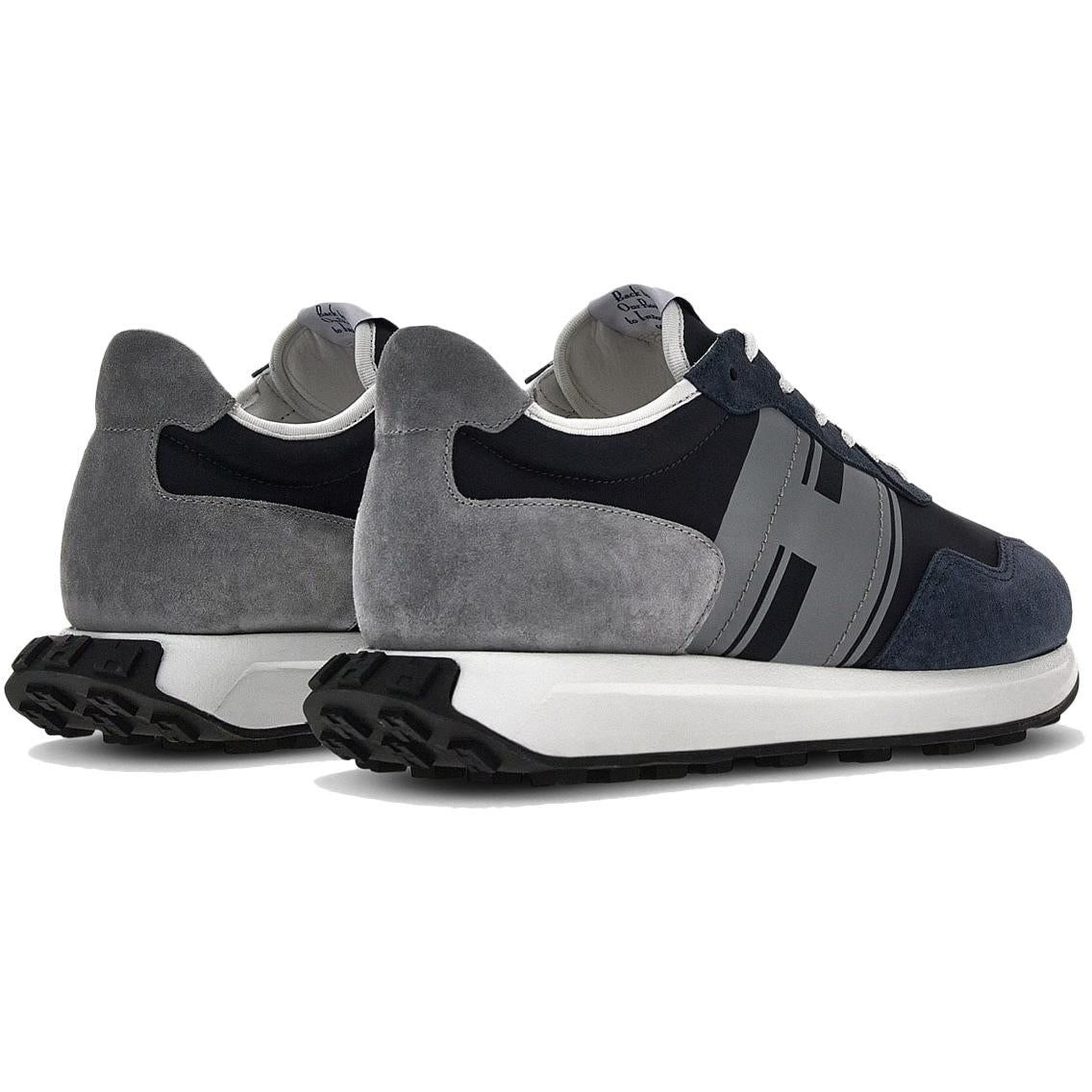 HOGAN Sneakers H601 Allacciato Uomo Blu Tuareg HXM6010EG01N3K836R BLU TUAREG 