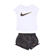 Set 2 Pz Bimbo T-Shirt C/Logo + Short Nike NK/36J425 023BLACK NIKE 
