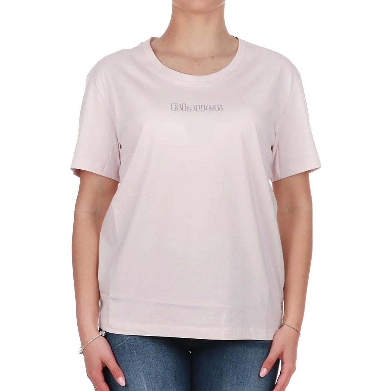 T-Shirt Pump 25SBLDH02374-006842 496 PINK BLAUER 
