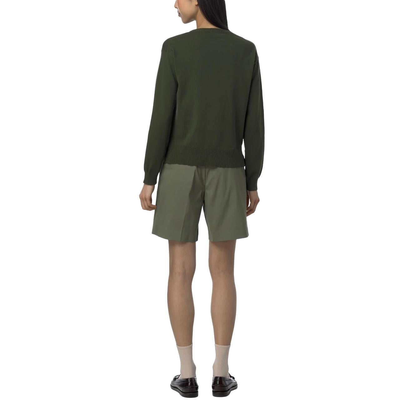 Bermuda Chino Nive Twill Tech K6133MW V15 GREEN LICHEN K-WAY 