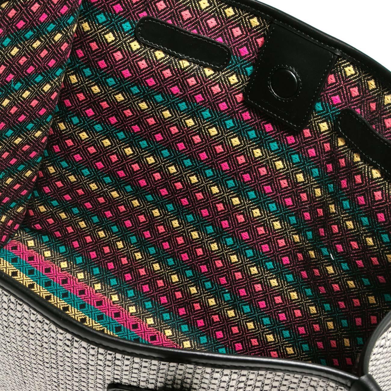 Borsa Marcella Donna Bianco Nero BS10070/DTZ REVEILLON BIANCO/NERO GIANNI CHIARINI 