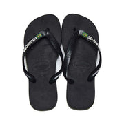 INFRADITO  BRASIL LOGO HAVAIANAS HA/4110850 1069BLACK/BLACK# HAVAIANAS 