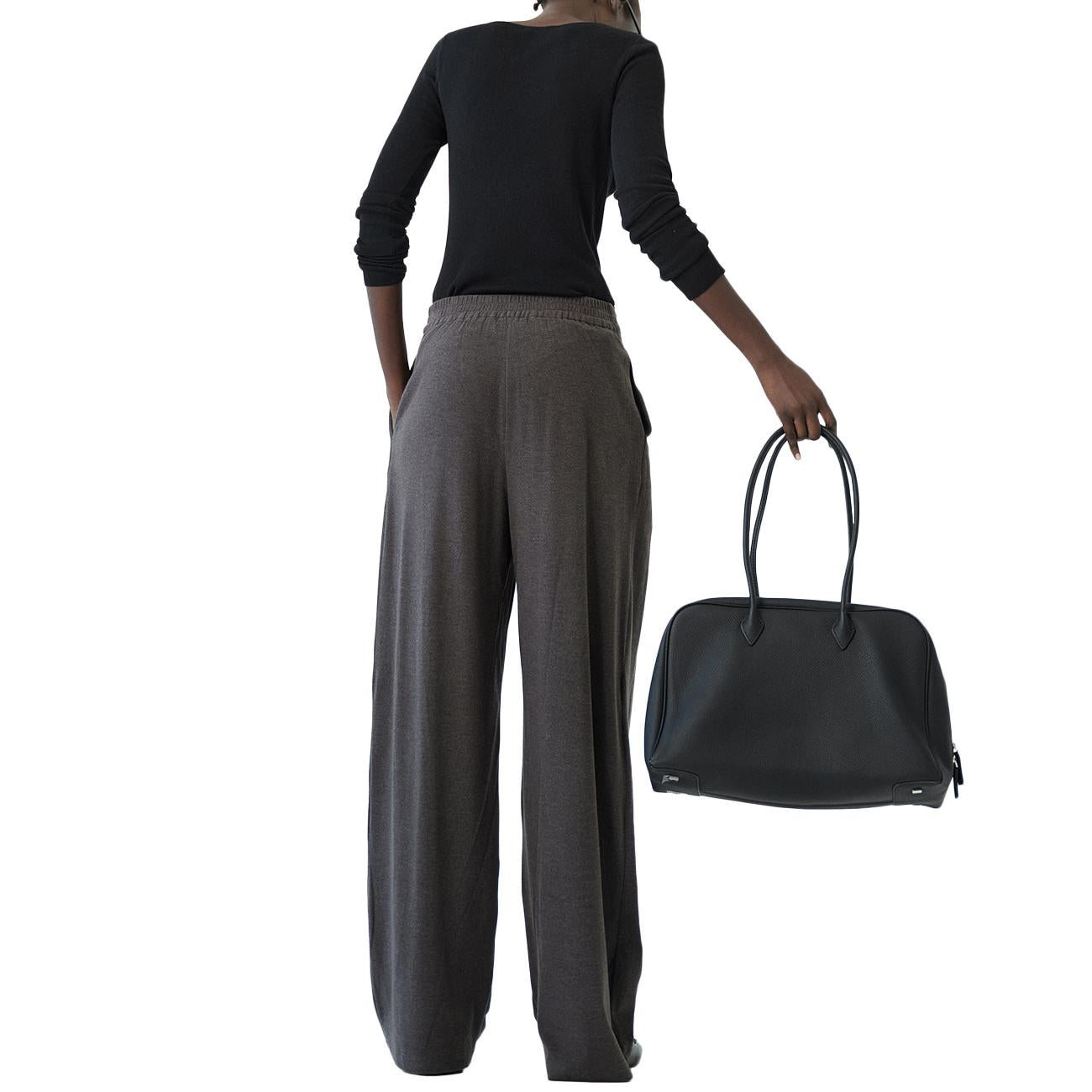 Pantalone In Jersey EFW250316 GRIGIO SCURO ELEH 