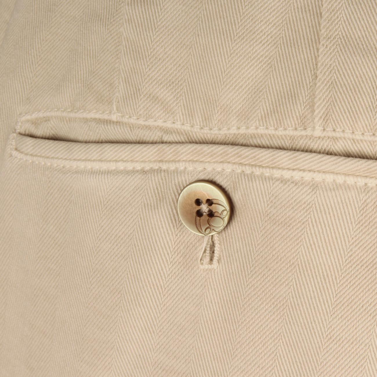 Pantalone Nikko Resca Pince Uomo Butter DDE02/T/28505 054H BUTTER GTA 