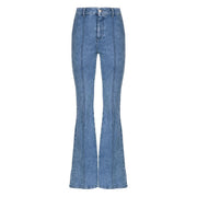 Pantaloni Vintage Bonnet Denim A Zampa Donna Denim Vintage MVPI3PJ222 0437/DENIM VINTAGE MVP WARDROBE 