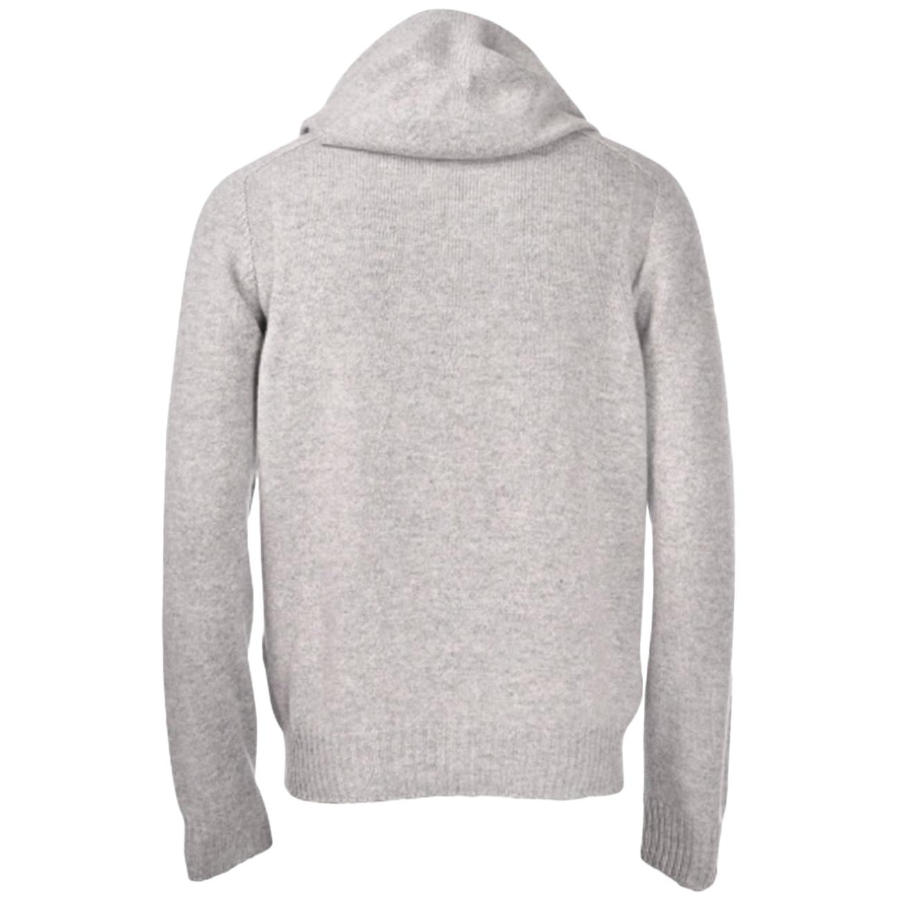 Felpa Con Cappuccio E Zip 24172/25024 071 GRIGIO LA FILERIA 