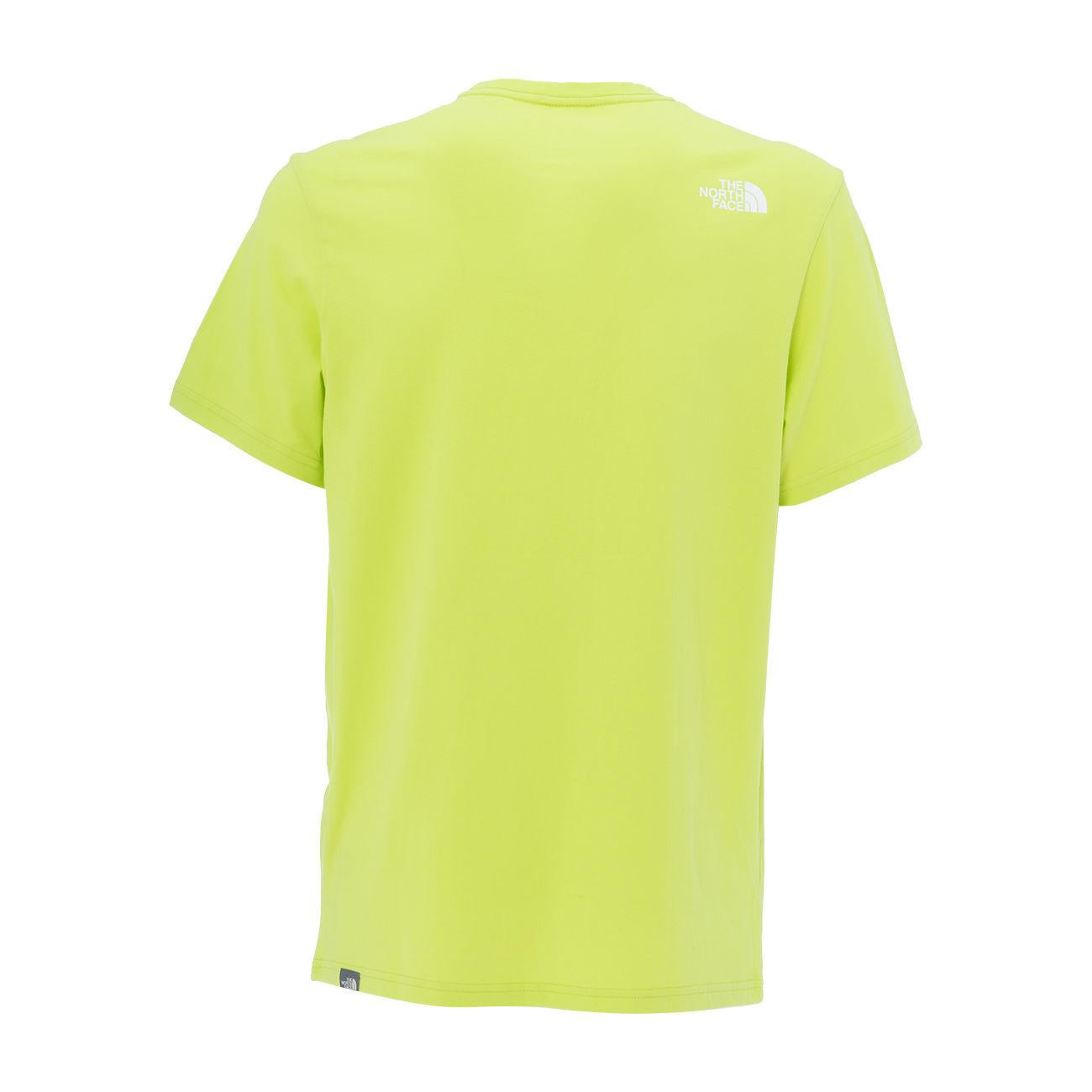 T-Shirt Mountain Line Tee Uomo Sulphur Spring Green NF00A3G2 JE31SULPHURSPRINGGREEN THE NORTH FACE 
