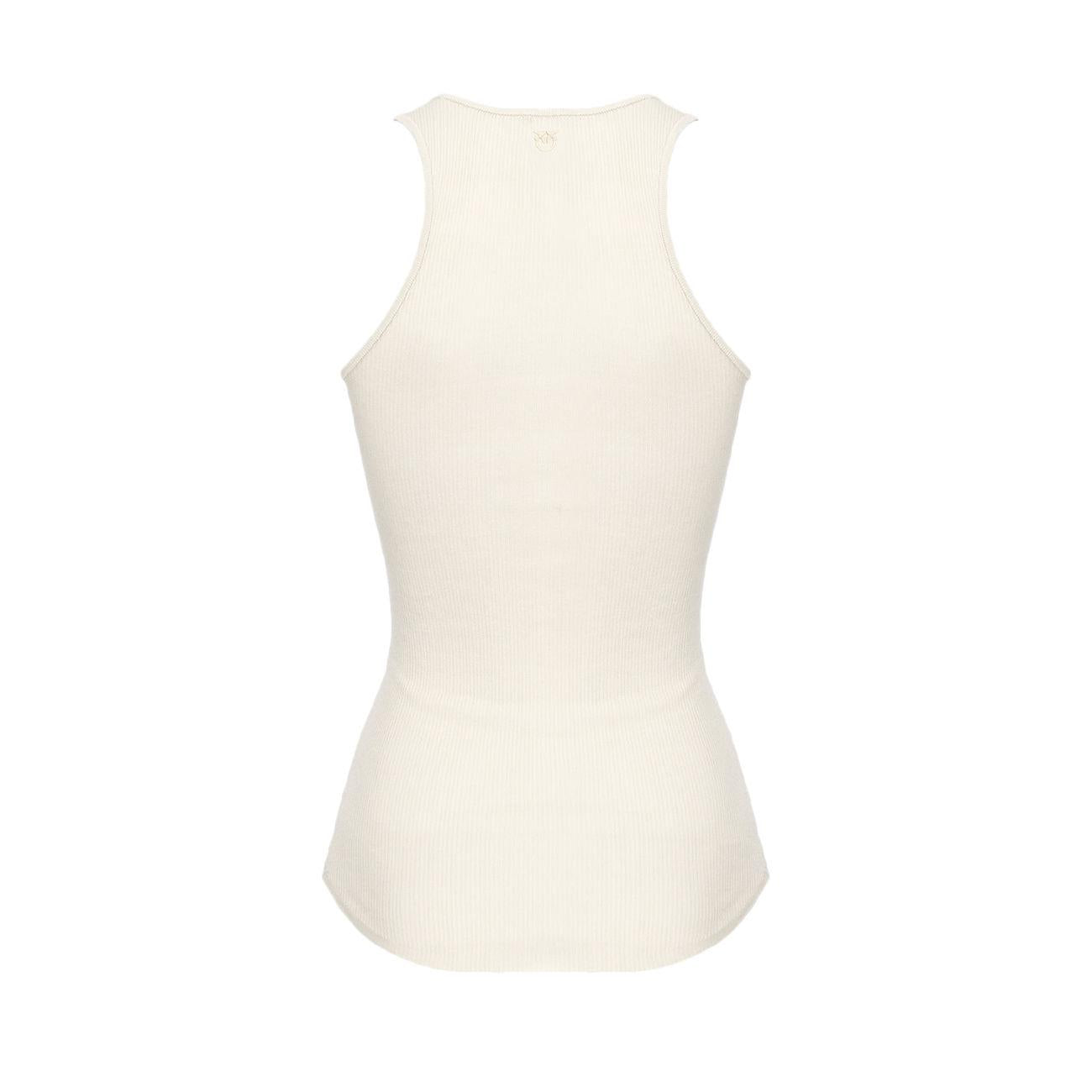 Canotta A Costina Donna Beige 1G16Z0Y81W C03 BEIGE PINKO 