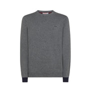 Pull Con Toppa In Lana Uomo Grigio K43110 34 GRIGIO SUN68 