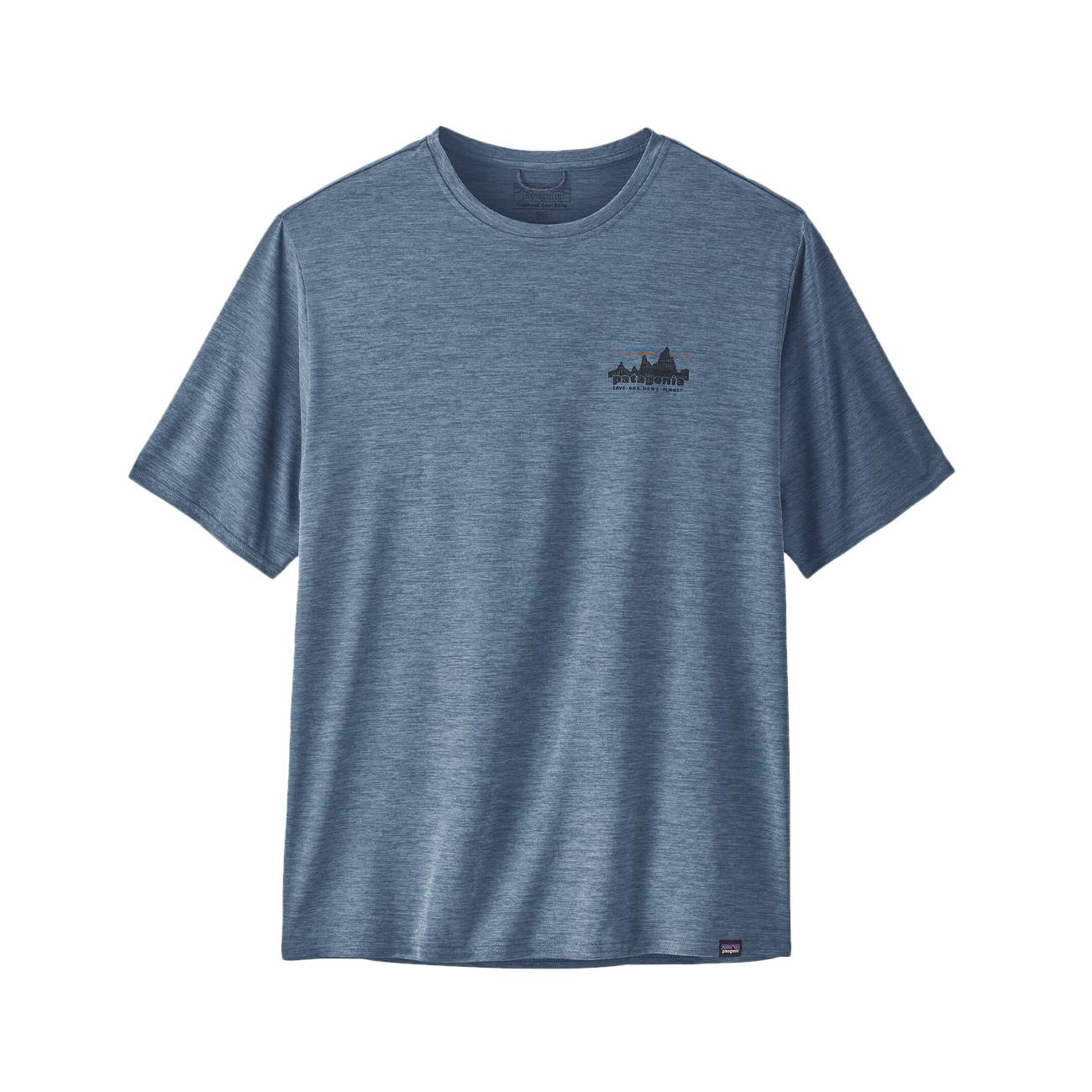 Tshirt Cool Daily Graphic Uomo Skyline Utility Blue 45235 SKUX SKYLINE UTILITY BLUE PATAGONIA 
