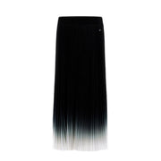 Gonna Plisset Degrade' Donna Nero Bianco GN000022D12621 9310 NERO/BIANCO HERNO 