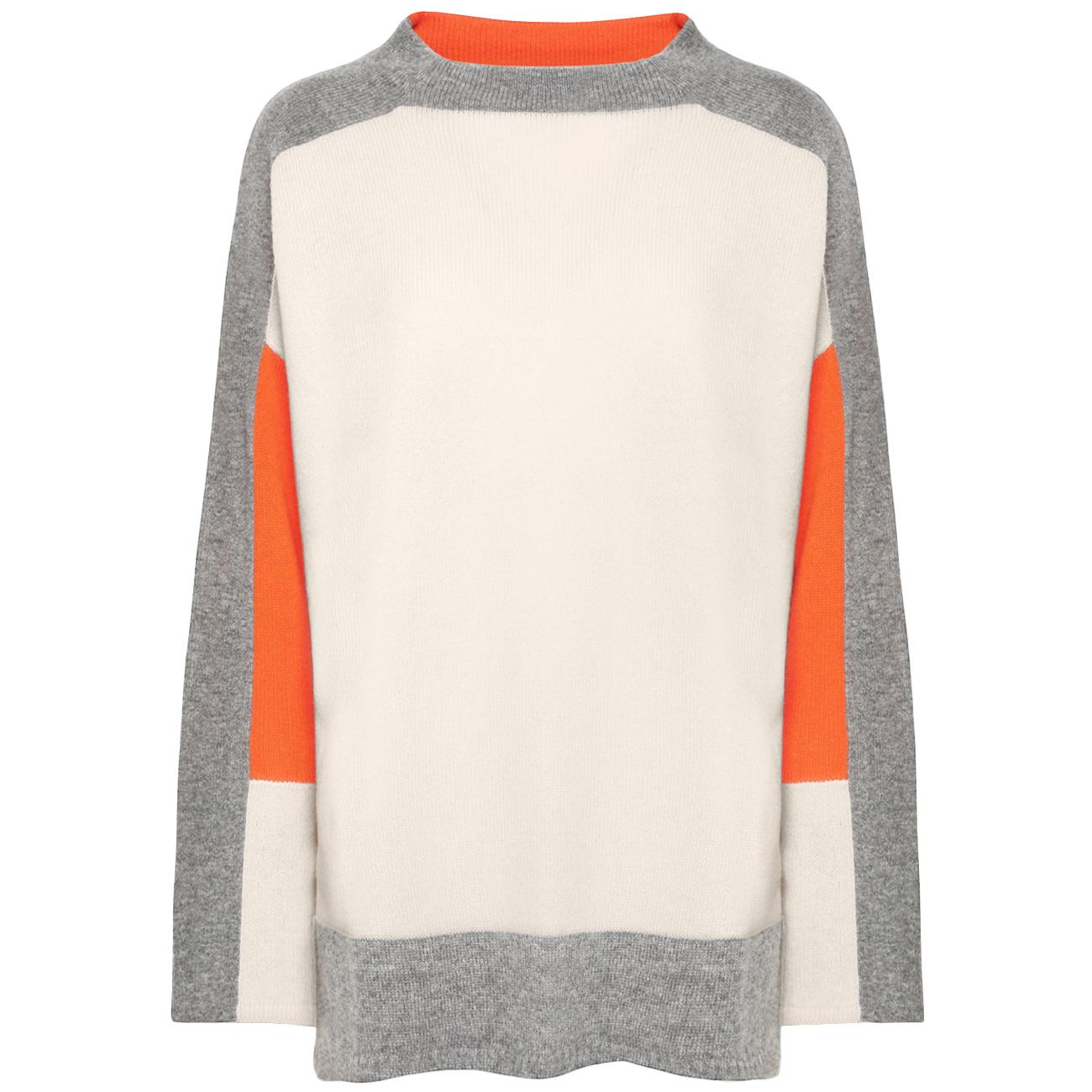 Maglia Colour Block In Lana M446E001863N 0B1 FANTASIA ELENA MIRO' 