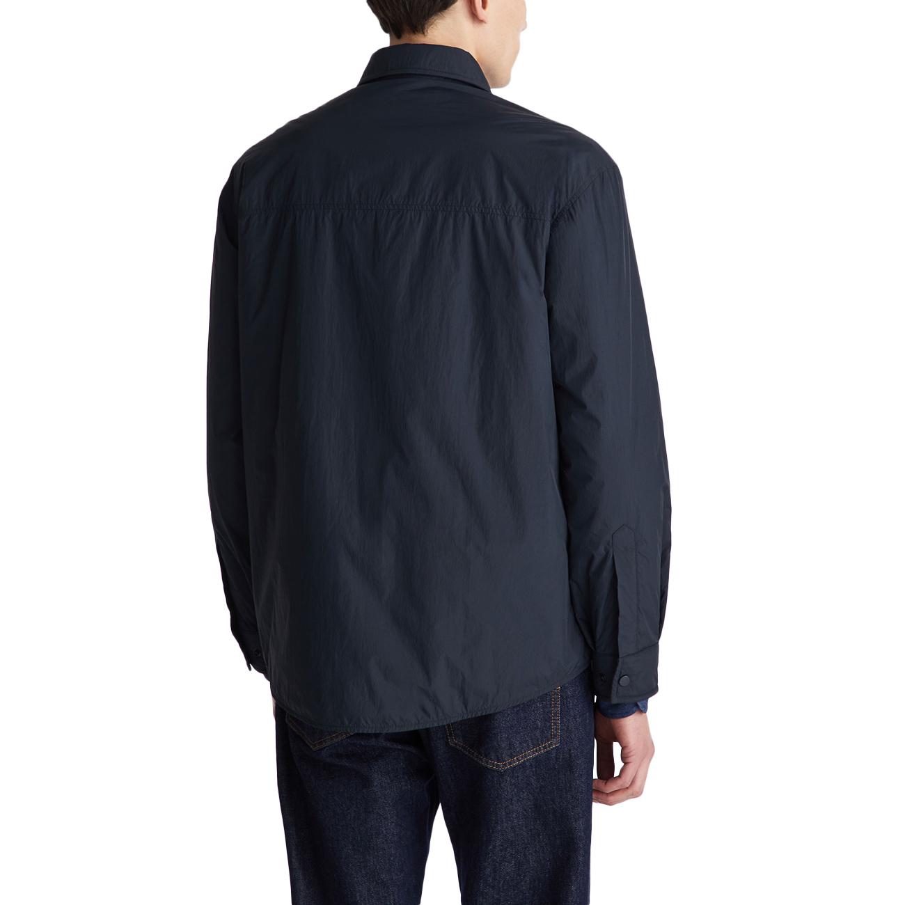 Overshirt Pawan In Tela Di Nylon PEU5787 01181986 215 BLU PEUTEREY 