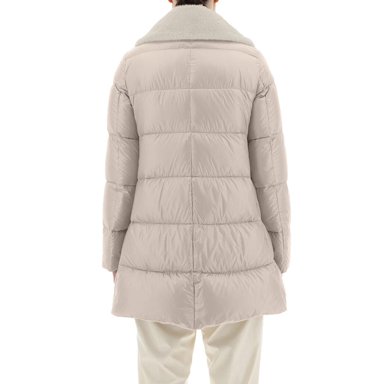 PIUMINO D. ASIMMETRICO NYL ULTRALIGHT E FAUX HERNO PI001536D12017 1985 CHANTILLY HERNO 