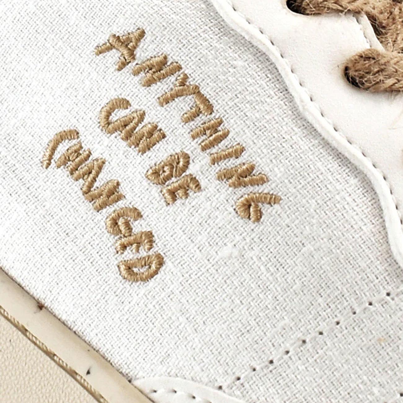 SNEAKERS UNISEX EVERGREEN HEMP ACBC SHEH HEMP 200 WHITE ACBC 