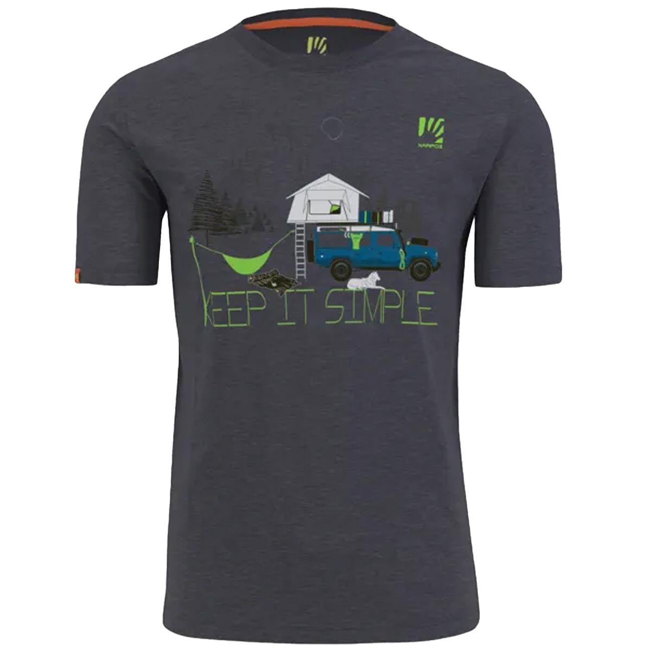 Tshirt Genz Uomo Ombre Blue 2501090 270/OMBRE BLUE KARPOS 