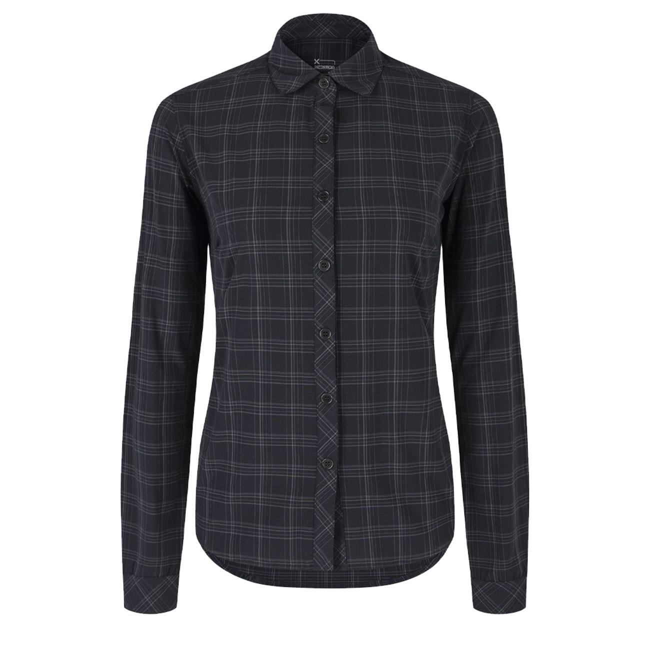 Camicia Check Camelia Donna Ardesia MQLG49W 91 ARDESIA MONTURA 