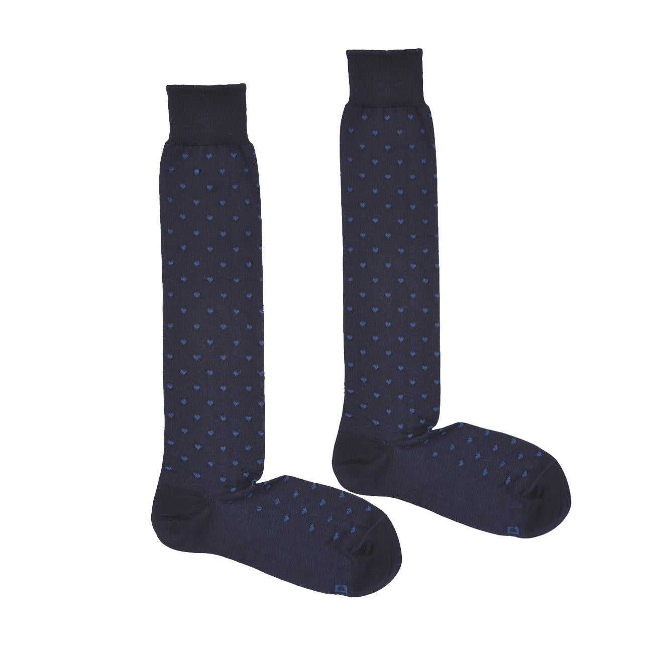 Calze Lunghe Con Cuoricini Uomo Jeans Reale 64110G V5070 JEANS/REALE RED SOX 