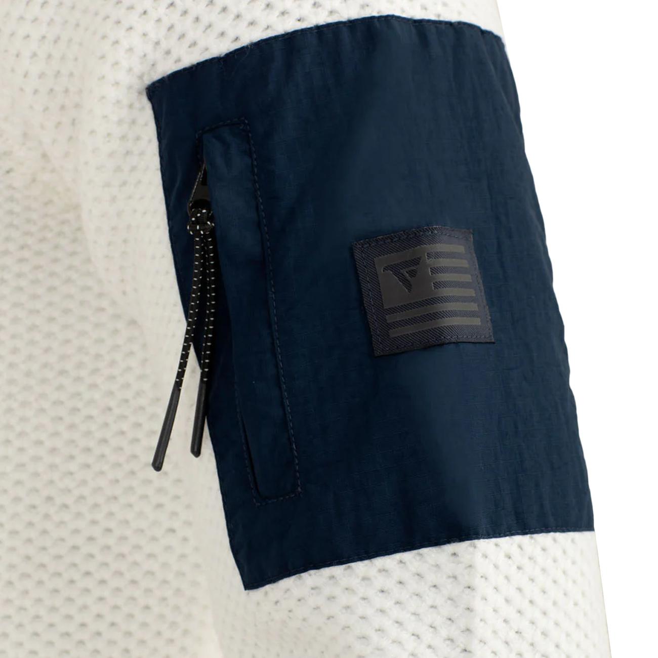 Maglia Camioner Con Dettagli Tecnici FM25W01MM A0002 OFF WHITE FRED MELLO 