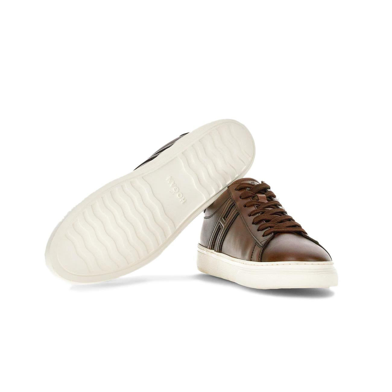 Sneakers H365 Uomo Corteccia Chiaro Marrone HXM3650J310QTUS013 CORTECCIA CHIARO HOGAN 