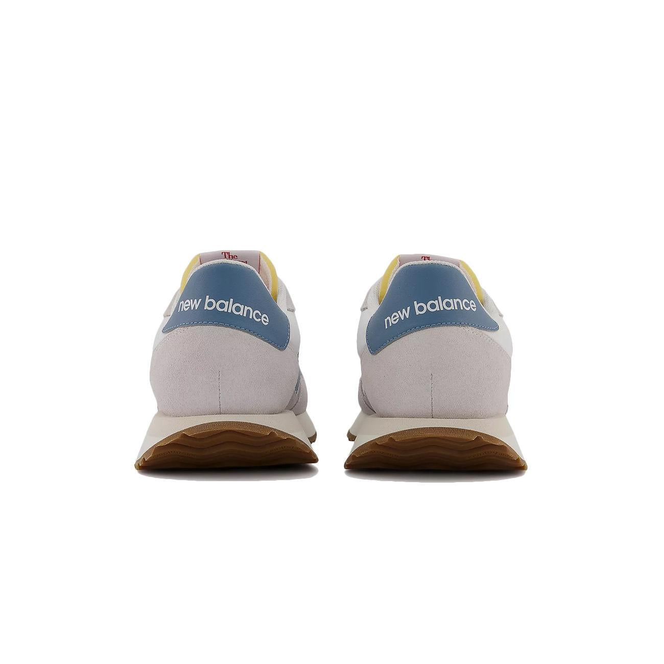 SNEAKERS U. SUEDE/NYLON NEW BALANCE MS237GD CLOUD WHITE/BLACK NEW BALANCE 