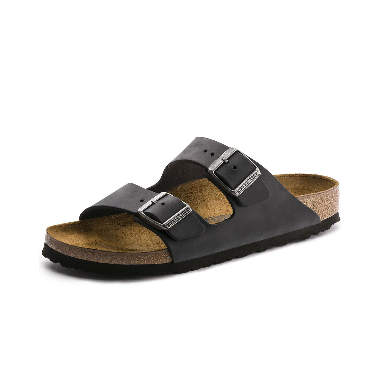 Sandali Arizona In Pelle Unisex Black 0552113 BLACK BIRKENSTOCK 