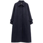 Cappotto Con Martingala EFW250309 BLU ELEH 