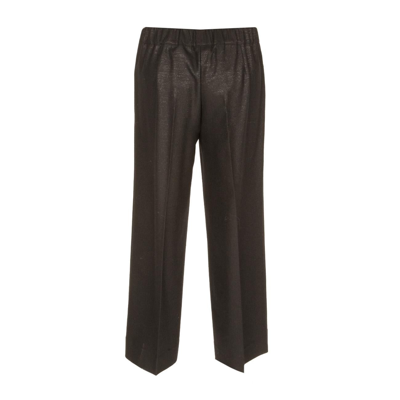 Pantalone A Palazzo Donna Nero 57906 2NERO-NERO D.EXTERIOR 