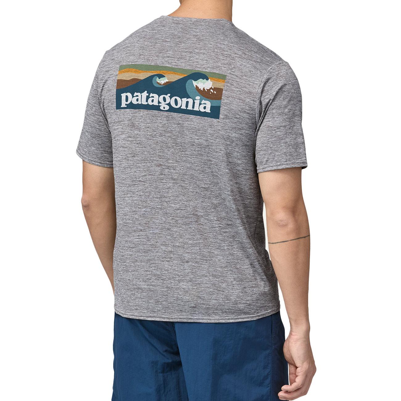 Maglietta Grafica Capilene Cool Daily 45355 FEATHER GREY PATAGONIA 