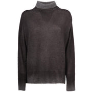 Lupetto Oversize Effetto Sfumato D3228AE 1605 EBANO MASCHERONI 