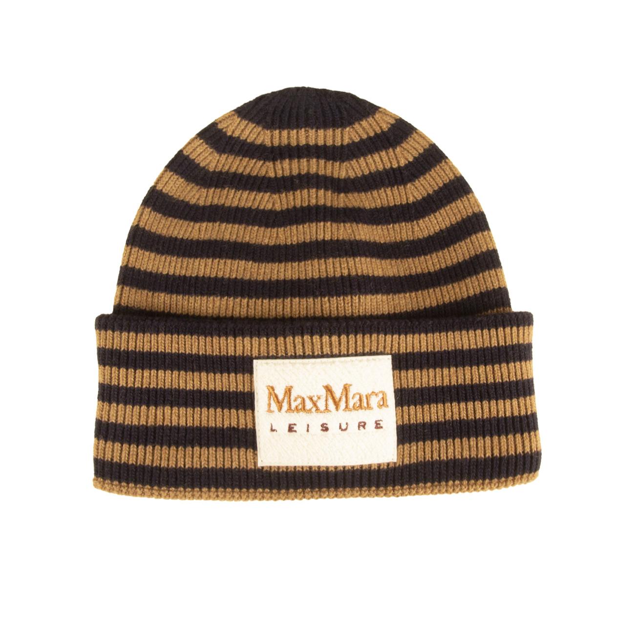 Berretto Giunto Donna Cammello Blu GIUNTO 2335760136600 001 CAMMELLO/BLU MAX MARA LEISURE 