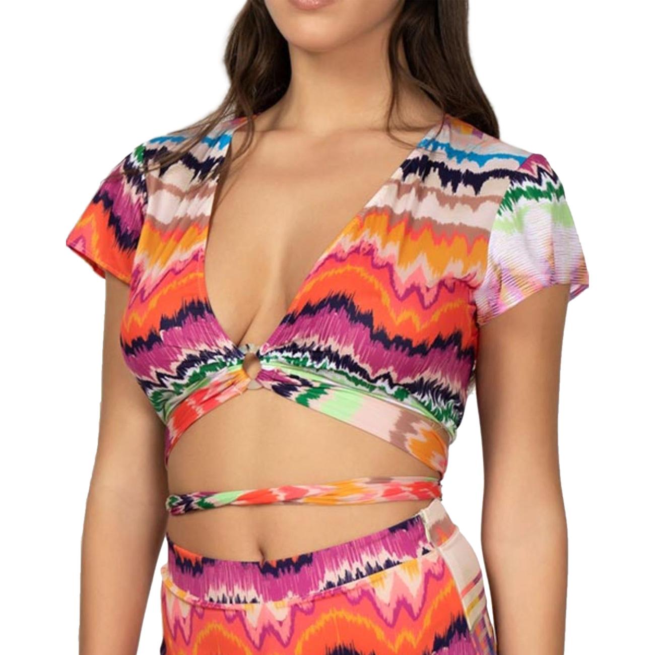 Top Crop Silver Lake MEFUI/M22/0316 X2FANTASIA ME FUI 