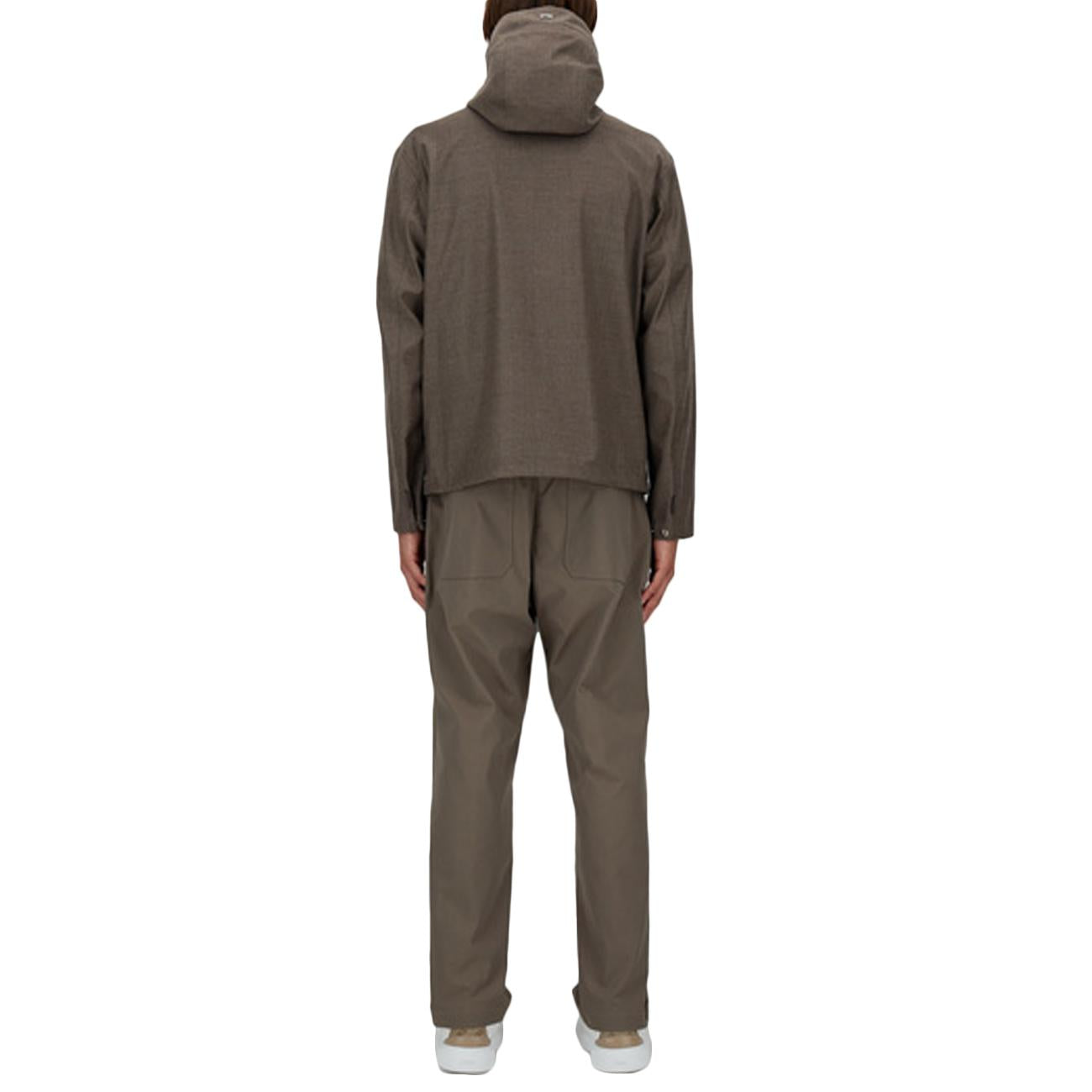 Giubbotto Dettagli Alcantara GI000454U-33441 2600 TORTORA HERNO 