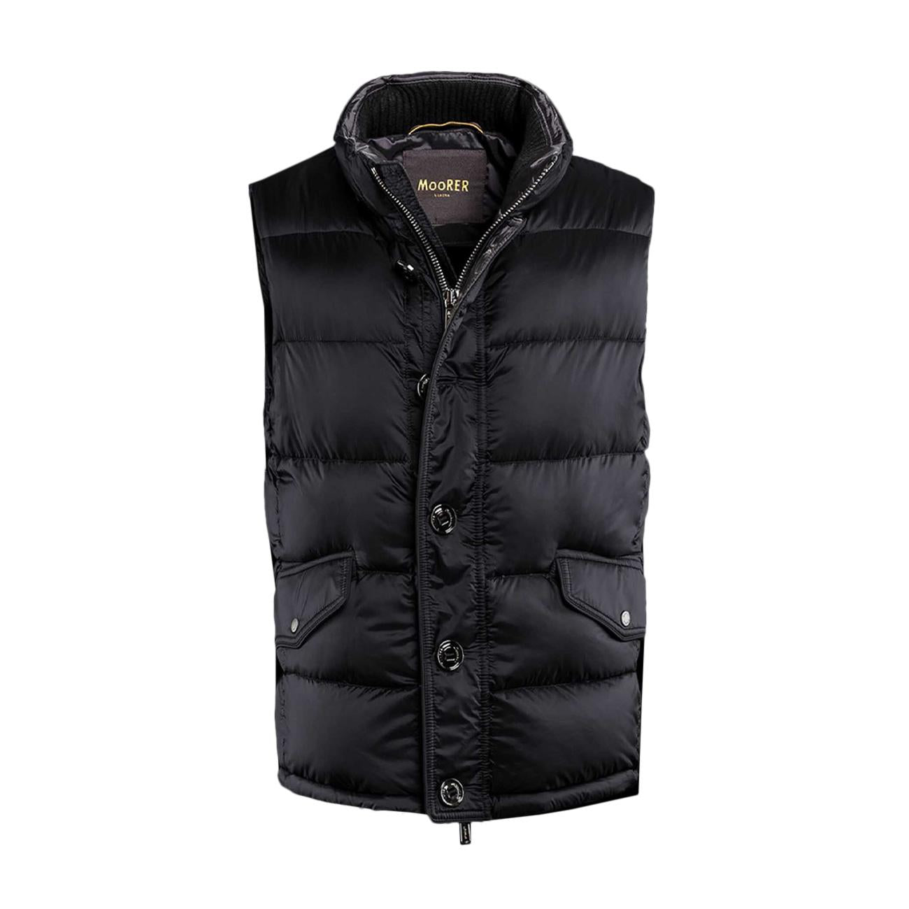 Bomber Foscolo Uomo Nero MOUGI100191 U0001 NERO MOORER 