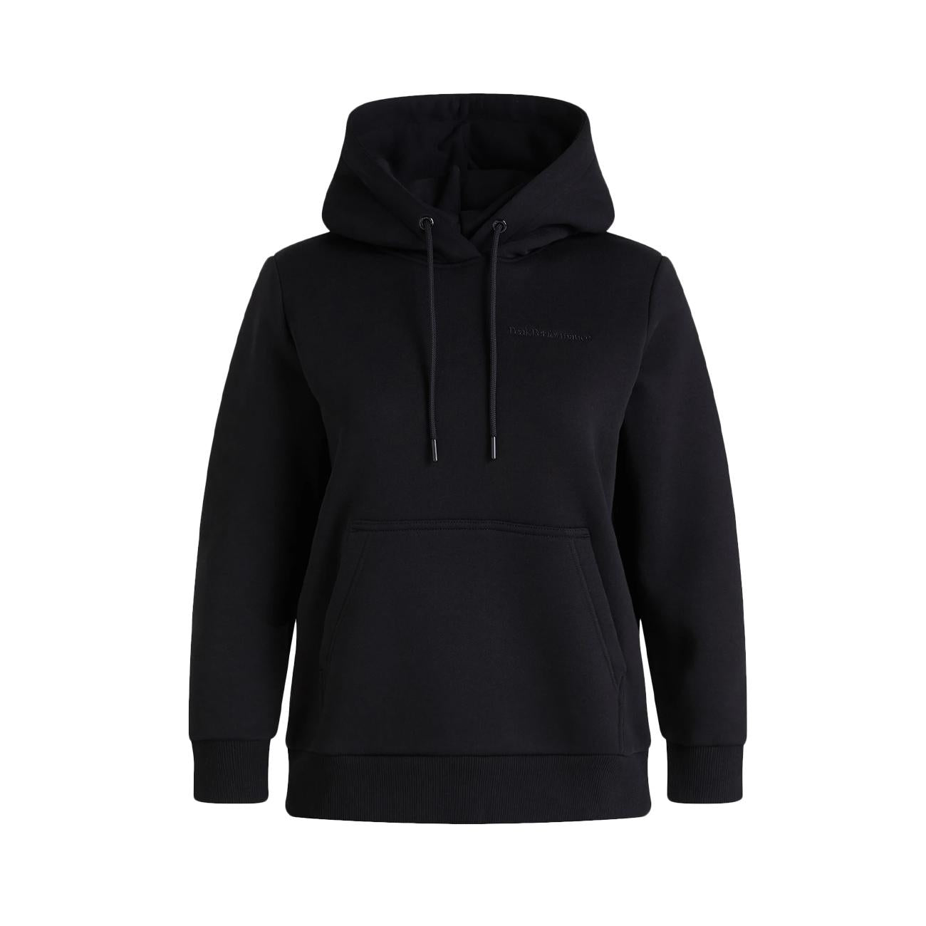 Felpa Original Small Logo Donna Black G78115 010 BLACK PEAK PERFORMANCE 