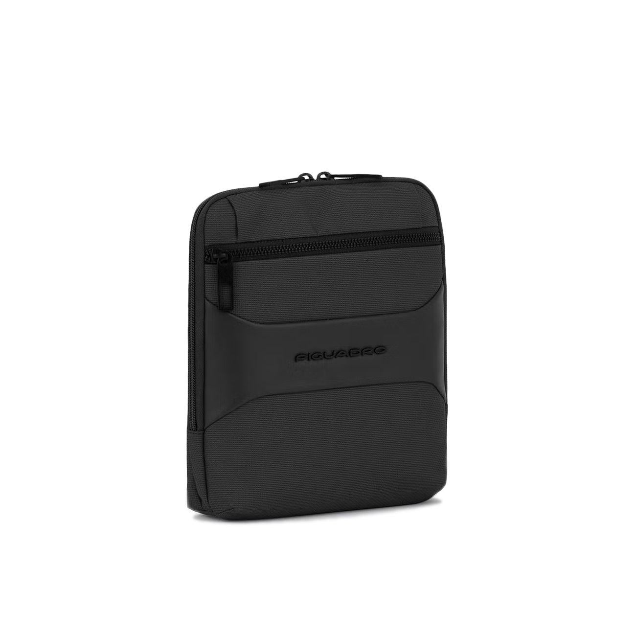 BORSELLO GRANDE IN PELLE E TESS. PORTA IPAD PIQUADRO CA3084S124 NERO PIQUADRO 