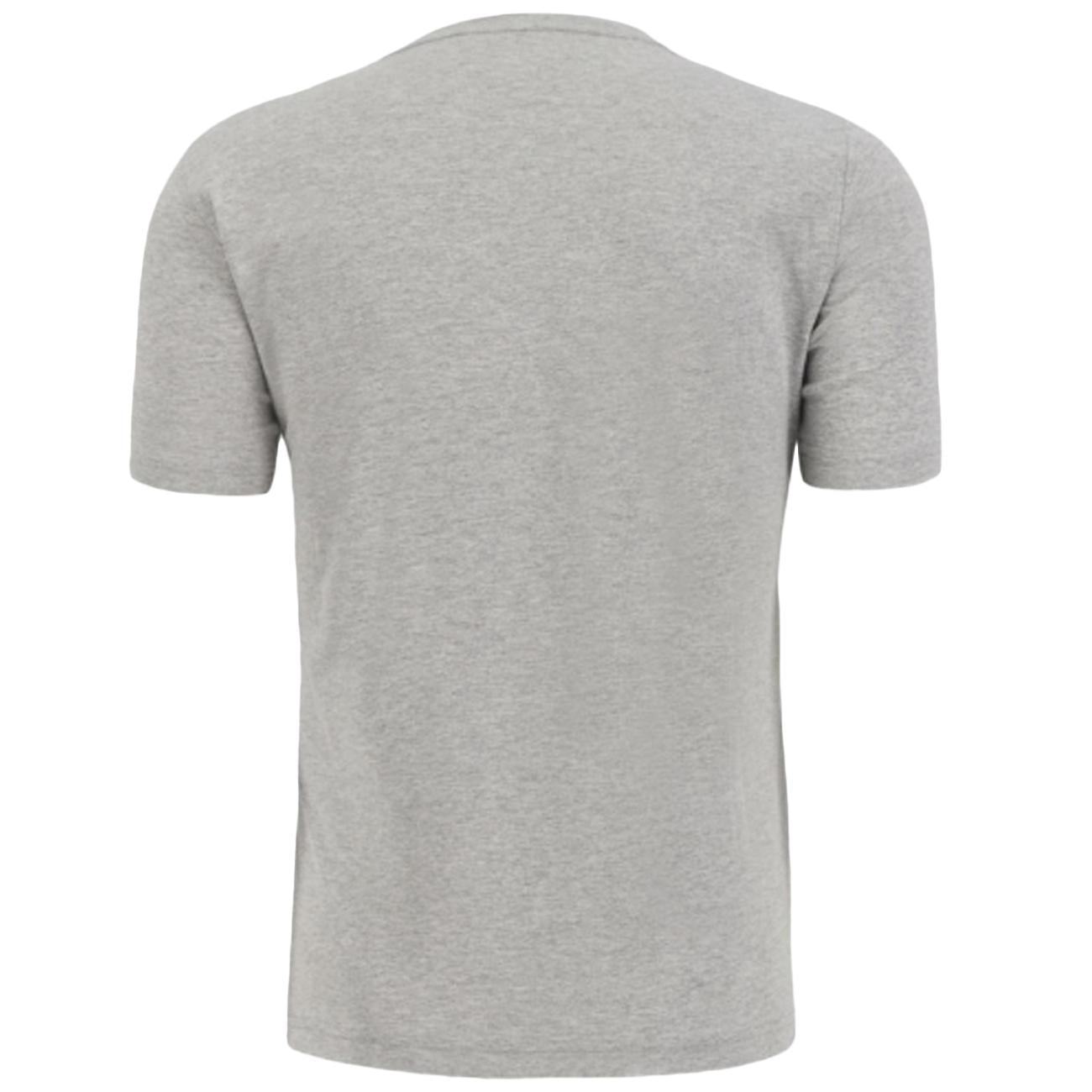 Tshirt Genz Uomo Light Grey Melange 2501090 000/LIGHT GREY MELANGE KARPOS 