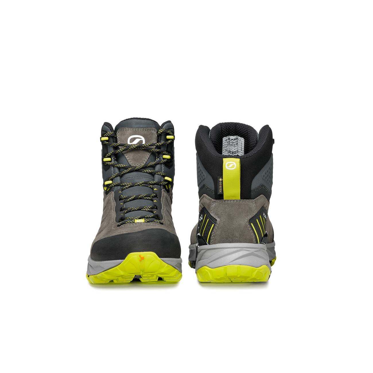 Scarpe Da Trekking Rush Trk Gtx Rha Free-Dome Uomo Titanium Lime 63143-200 4 TITANIUM-LIME SCARPA 